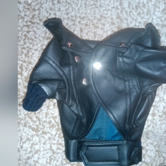 Small dog or large cat motorcycle jacket - Picture 2 of 3
